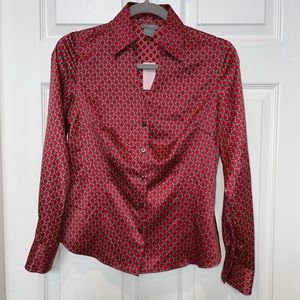 Ann Taylor, Womens button down, new with tags.